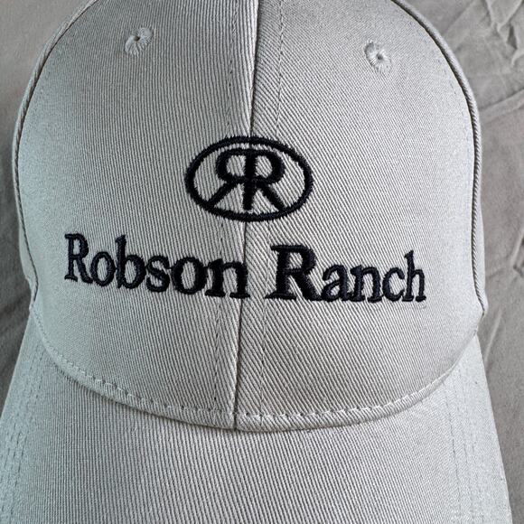 Robson Ranch Communities Preferred Guest Baseball Cap Cream Light Tan NEW - Picture 1 of 7